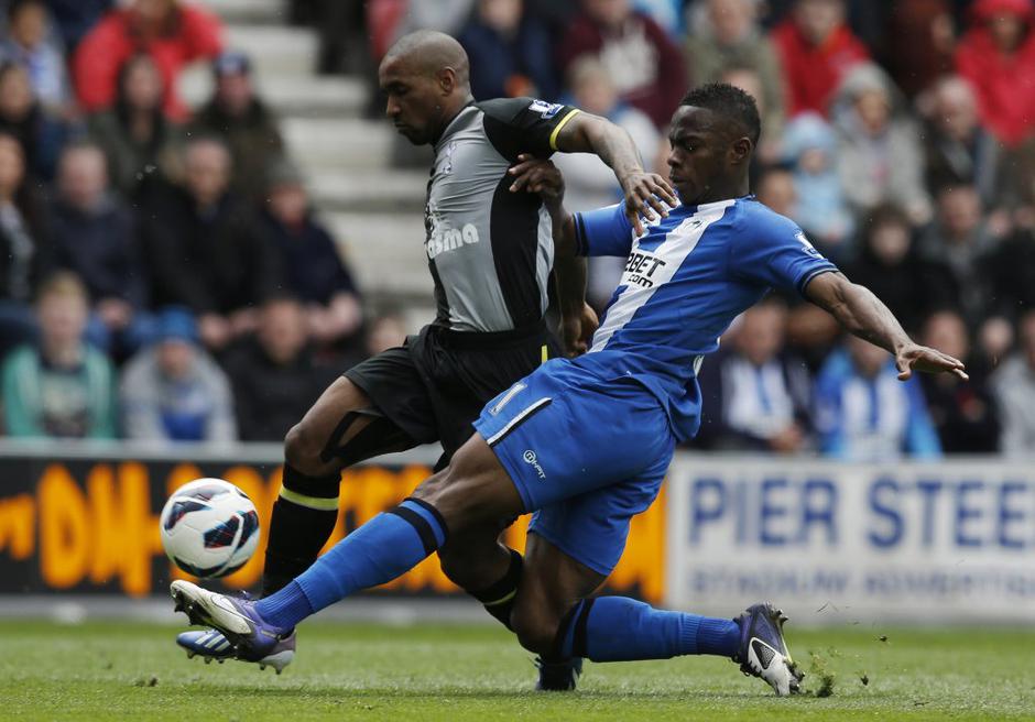 wigan tottenham defoe figueroa | Avtor: Reuters