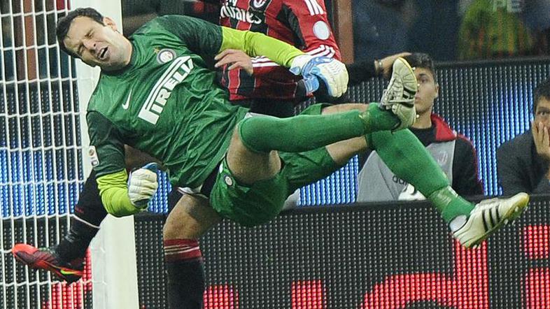 Handanović Pazzini AC Milan Inter Serie A Italija liga prvenstvo