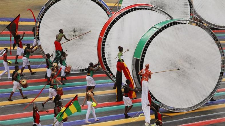 Afriški pokal narodov 2013 otvoritev slovesnost Johannesburg Južna Afrika