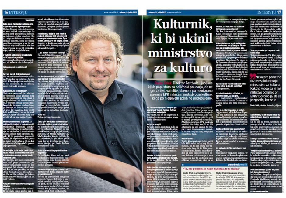 Brlek intervju | Avtor: Žurnal24 main