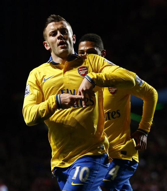 Wilshere Aston Villa Arsenal