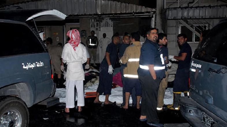 Zaradi vsesplošne panike so imeli reševalci težavno delo.