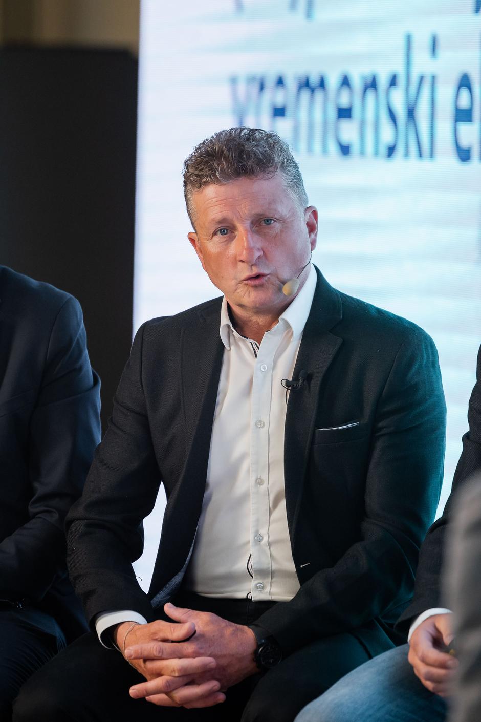 Danilo Steyer, vinar, dogodek zavarovalnice Triglav o vremenskih ekstremih | Avtor: Zavarovalnica Triglav