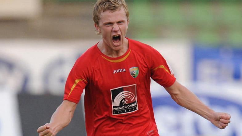 Nik Omladič se bo poslej golov veselil v majici Olimpije. (Foto: www.alesfevzer.