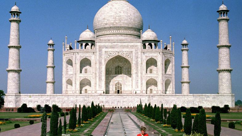 princesa diana, taj mahal