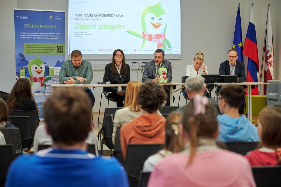 Zaključek projekta Zeleni pingvin | Avtor: Samo Paušer