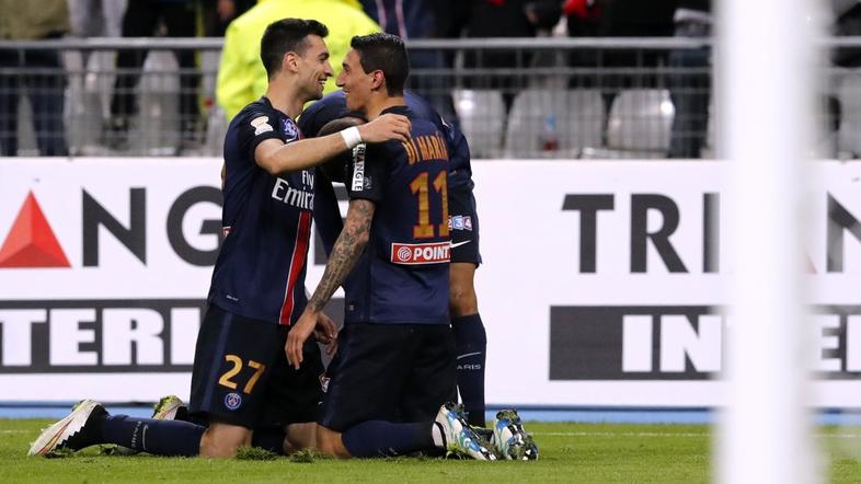 Javier Pastore Angel di Maria PSG