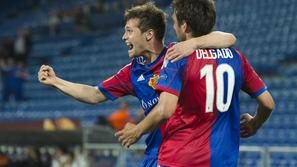 Basel Valencia Evropska liga četrtfinale Delgado Stocker