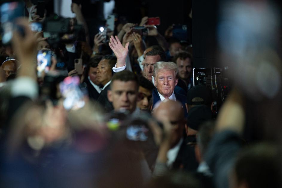 Donald Trump na strankarski konvenciji v Milwaukeeju