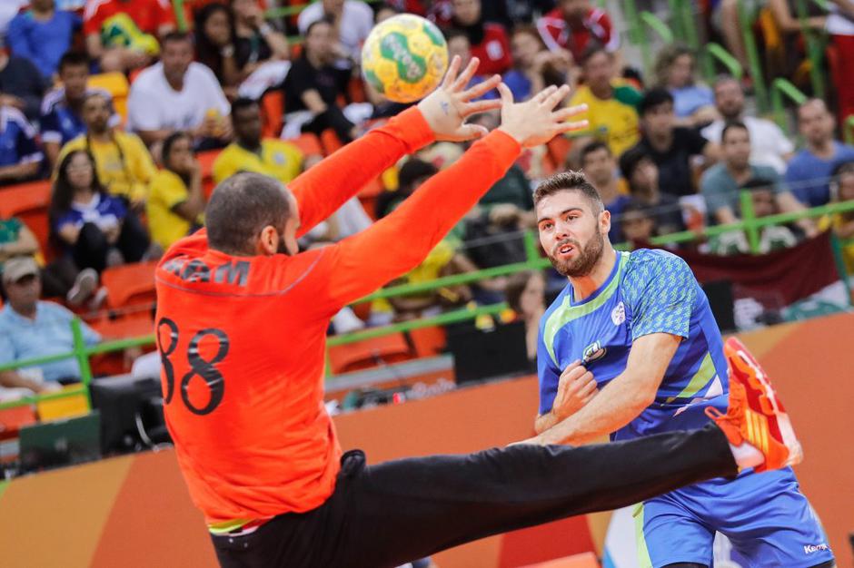 slovenska rokometna reprezentanca Slovenija Egipt Rio 2016 rokomet | Avtor: EPA