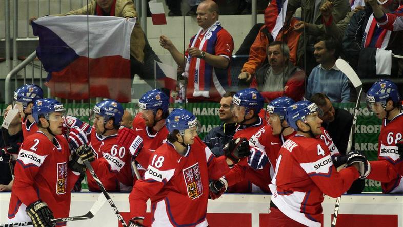 Frolik Michael gol zadetek veselje proslavljanje slavje proslava