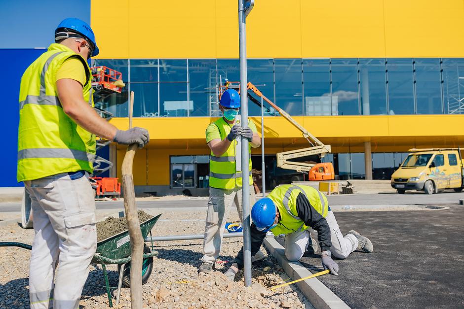 Ikea Ljubljana BTC gradnja | Avtor: Marko Delbello Ocepek