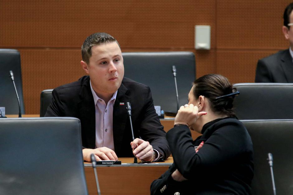 Žan Mahnič, Anja Bah Žibert | Avtor: Saša Despot