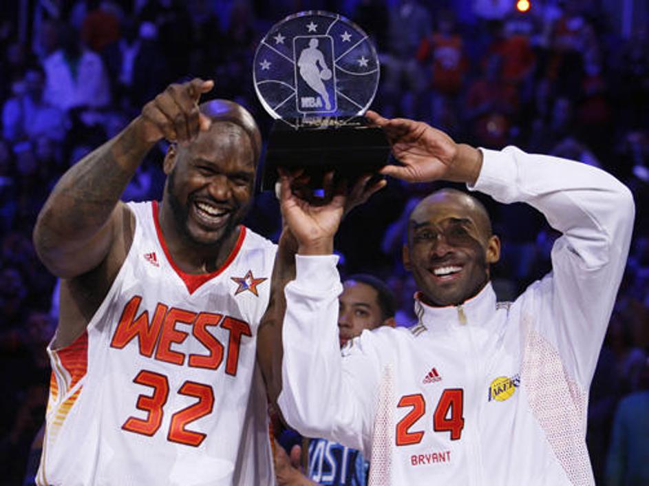 Naziv MVP sta si razdelila Shaq in Kobe.
