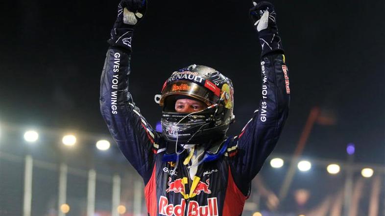 sebastian vettel red bill singapur