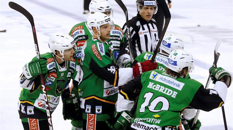 McBride D'Alvise Coulombe Muršak Telemach Olimpija KAC Celovec liga Ebel