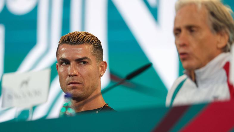 Cristiano Ronaldo in Jorge Jesus