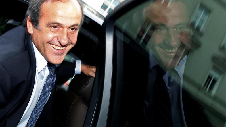 Michel Platini je pri Uefi trdno v sedlu. (Foto: Reuters)