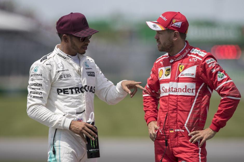 lewis hamilton sebastian vettel | Avtor: EPA