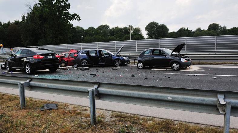 Prometna nesreča na štajerski avtocesti